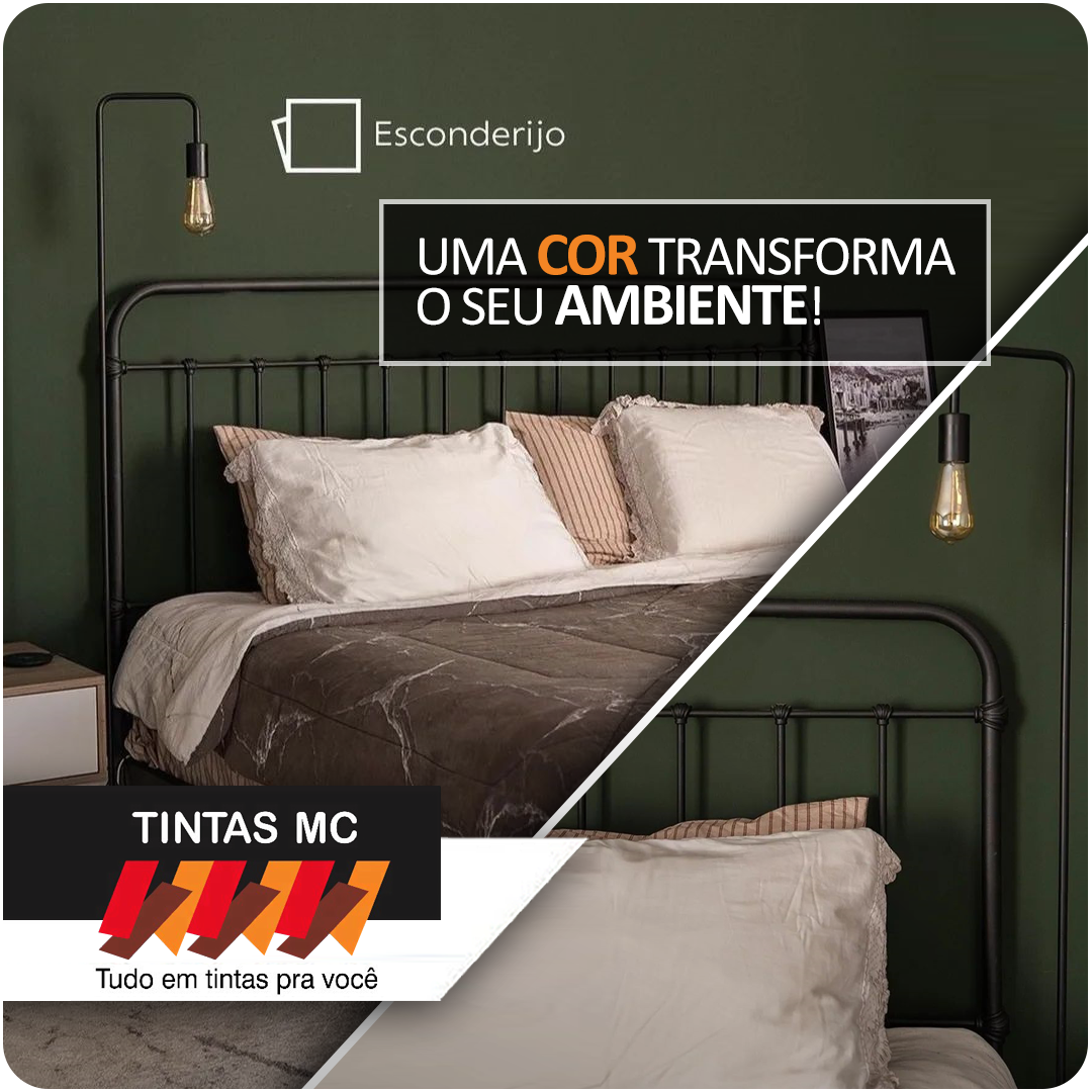 Uma simples mudança de Cor pode transformar seu Ambiente! - Tintas em Rio Preto